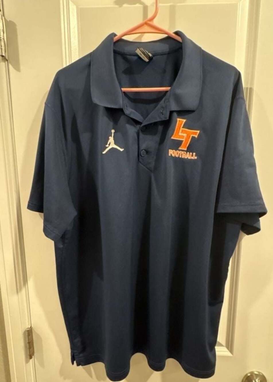 Jordan Dri-FIT LT Football Team Polo Shirt Navy XXL